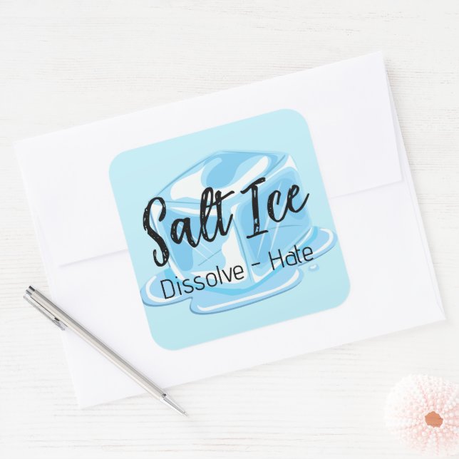 Autocollant de glace salée (Enveloppe)