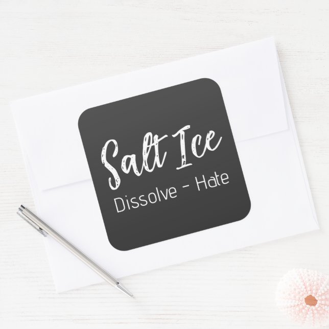 Autocollant de glace salée (Enveloppe)