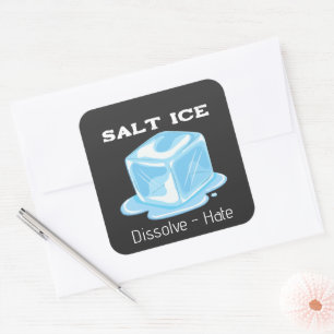 Autocollant de glace salée
