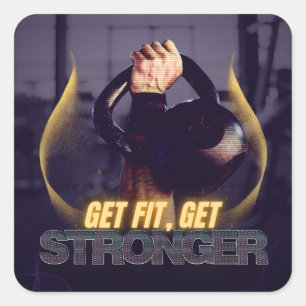 Autocollant de gym/sport mignon   plus fort chaque