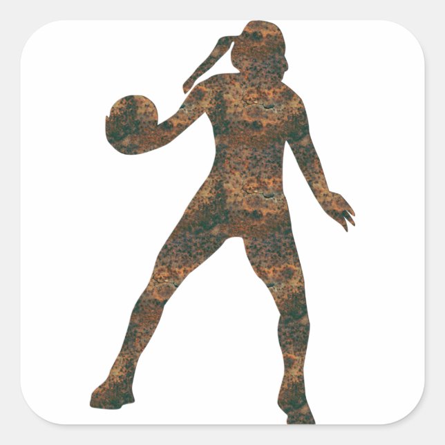 Autocollant de handballeuse de Rost (Devant)