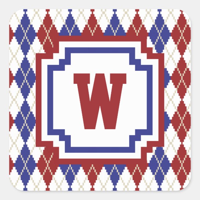 Autocollant de Jacquard Americana (Devant)