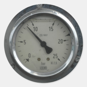 Autocollant de jauge