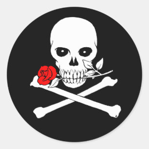 Autocollant de jolly roger (s'est levé)
