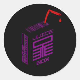 Autocollant de Jus-Box