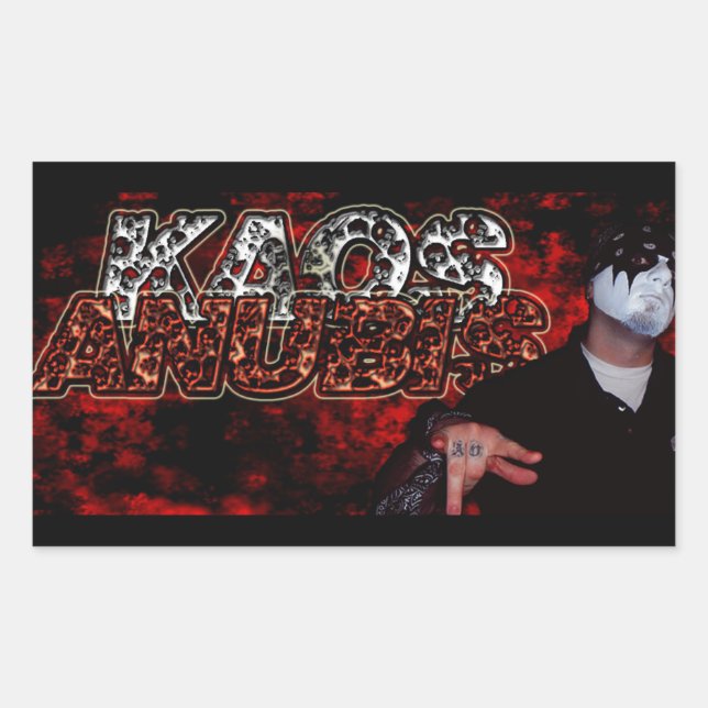 AUTOCOLLANT DE KAOS ANUBIS (BLOQUÉ) (Devant)