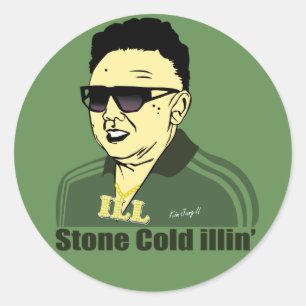 Autocollant de Kim Jung IL