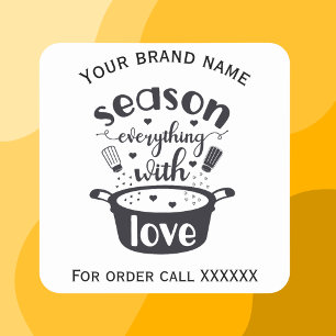 autocollant de la cuisine artisanale