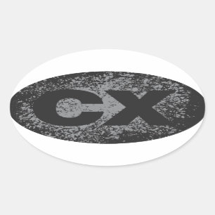 Autocollant de la CX