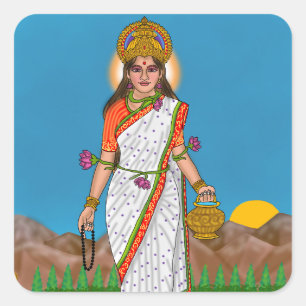 Autocollant de la déesse Brahmacharini