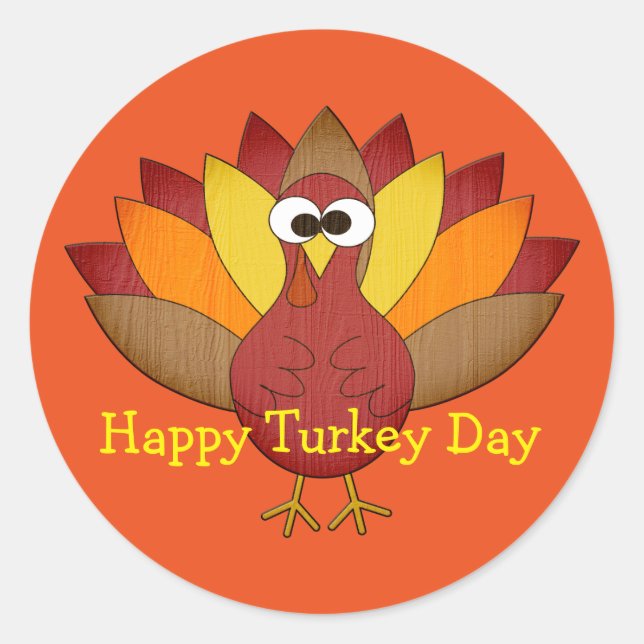 Autocollant de la fête turque (Devant)