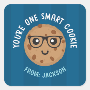 Autocollant de la Saint-Valentin One Smart Cookie