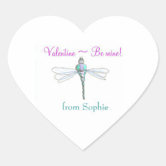 Autocollant de la Saint-Valentin personnalisé avec