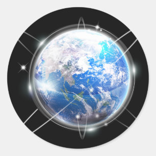 Autocollant de la Terre
