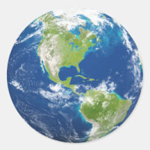 Autocollant de la Terre