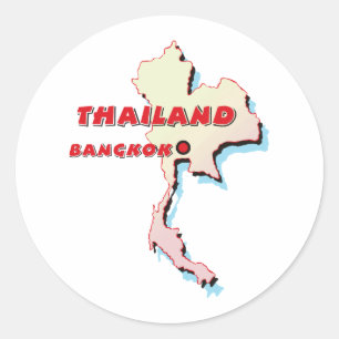 Autocollant de la Thaïlande