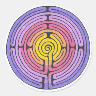 Autocollant de labyrinthe