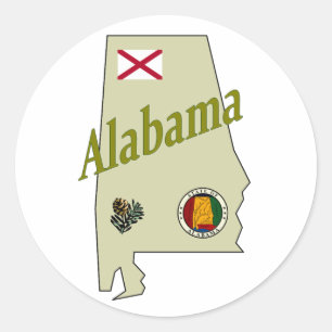 Autocollant de l'Alabama