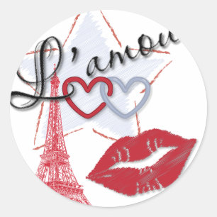 Autocollant de L'amour
