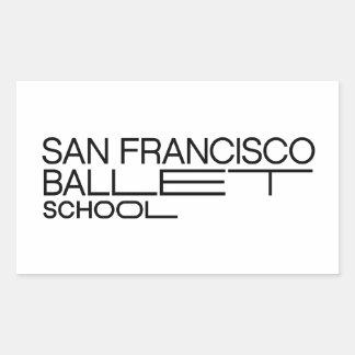 Autocollant de l'école de ballet de SF