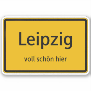 Autocollant de Leipzig