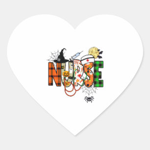 Autocollant de l'infirmière d'Halloween