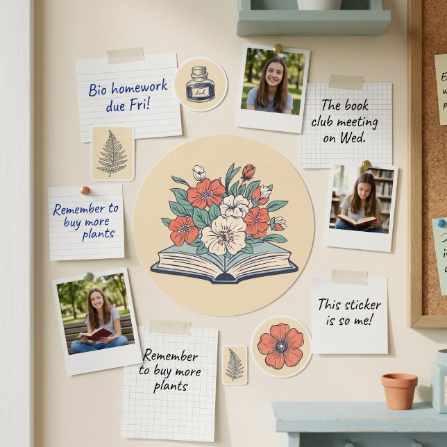 Autocollant de livre (Créateur téléchargé)