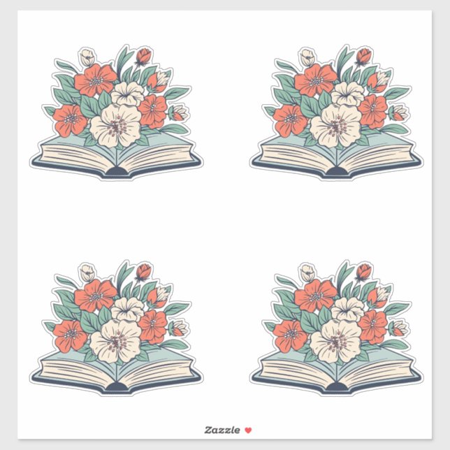 Autocollant de livre (Feuille)