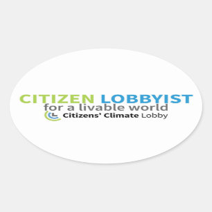 Autocollant de lobbyiste citoyen