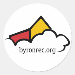 Autocollant de logo de Byron REC