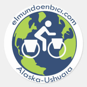 autocollant de logo d'Elmundoenbici.com