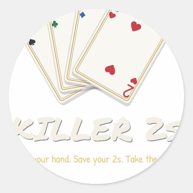 Autocollant de logo Killer 2s (Devant)