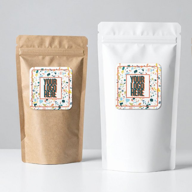 Autocollant de logo personnalisé avec paillettes c (Créateur téléchargé)