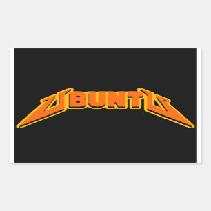 Autocollant de logo Ubuntu Rock Parody