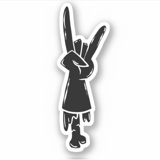 Autocollant de logo UNconventionnel (Devant)