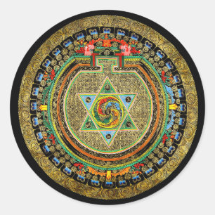 Autocollant de mandala de Vajrayogini