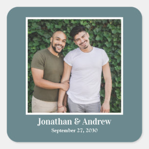 Autocollant de mariage LGBTQ Photo