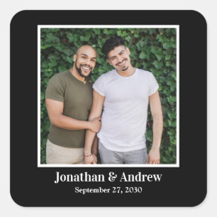 Autocollant de mariage LGBTQ Photo