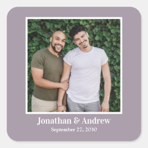 Autocollant de mariage LGBTQ Photo