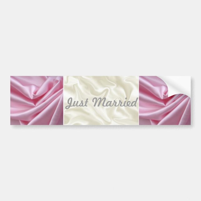 Autocollant de mariage pour voiture (Devant)