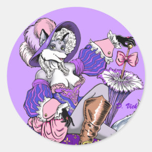 Autocollant de Marie Antoinette