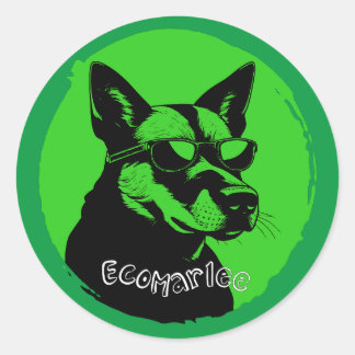 Autocollant de mascotte EcoMarlee