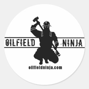 Autocollant de masque de Ninja de gisement de