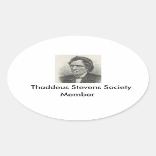 Autocollant de membre de société de Thaddeus