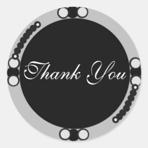 Autocollant de Merci/joint d'enveloppe