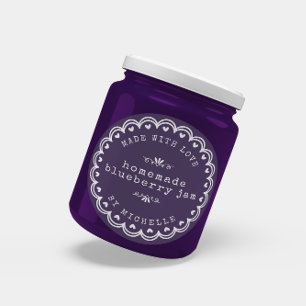 Autocollant de mise en conserve d'étiquette de con