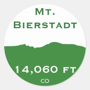 Autocollant de Mt. Bierstadt