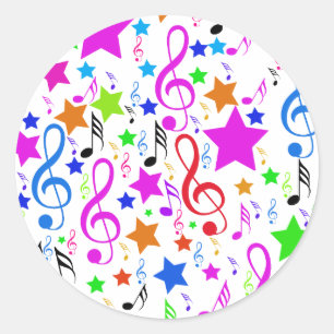 Autocollant de musique