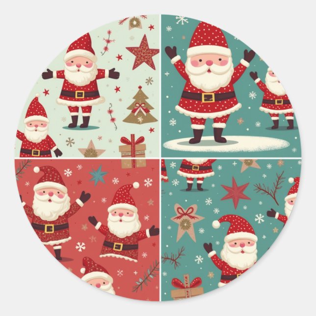 Autocollant de Noël (Devant)