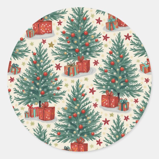 autocollant de noël (Devant)